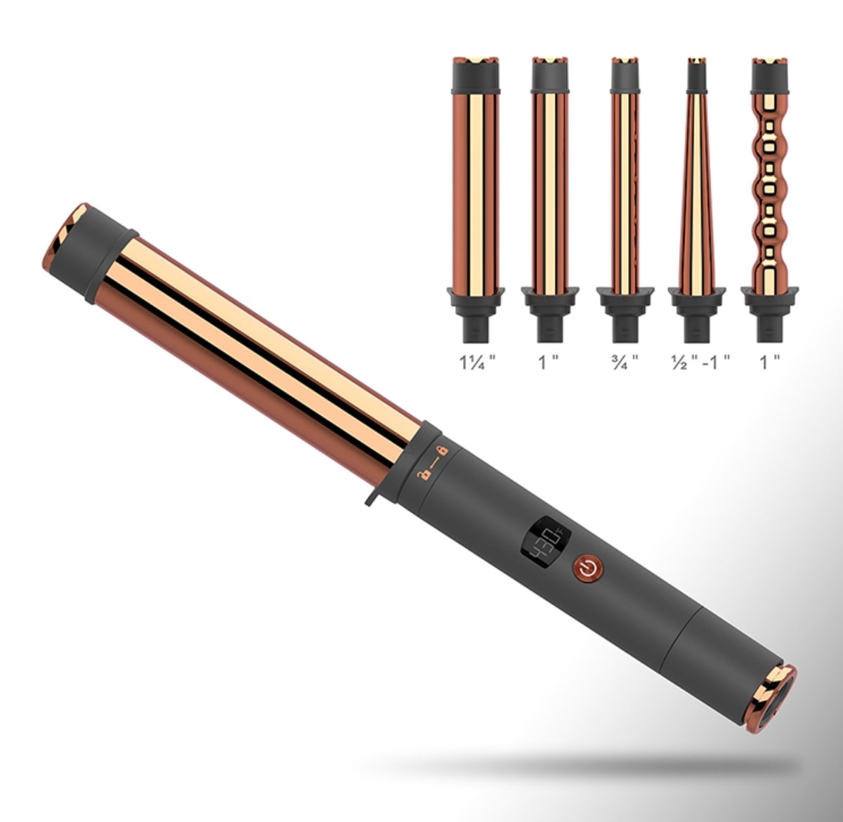 EXCLUSIVE 5 in 1 CURLING WAND House of WIGS Chicago
