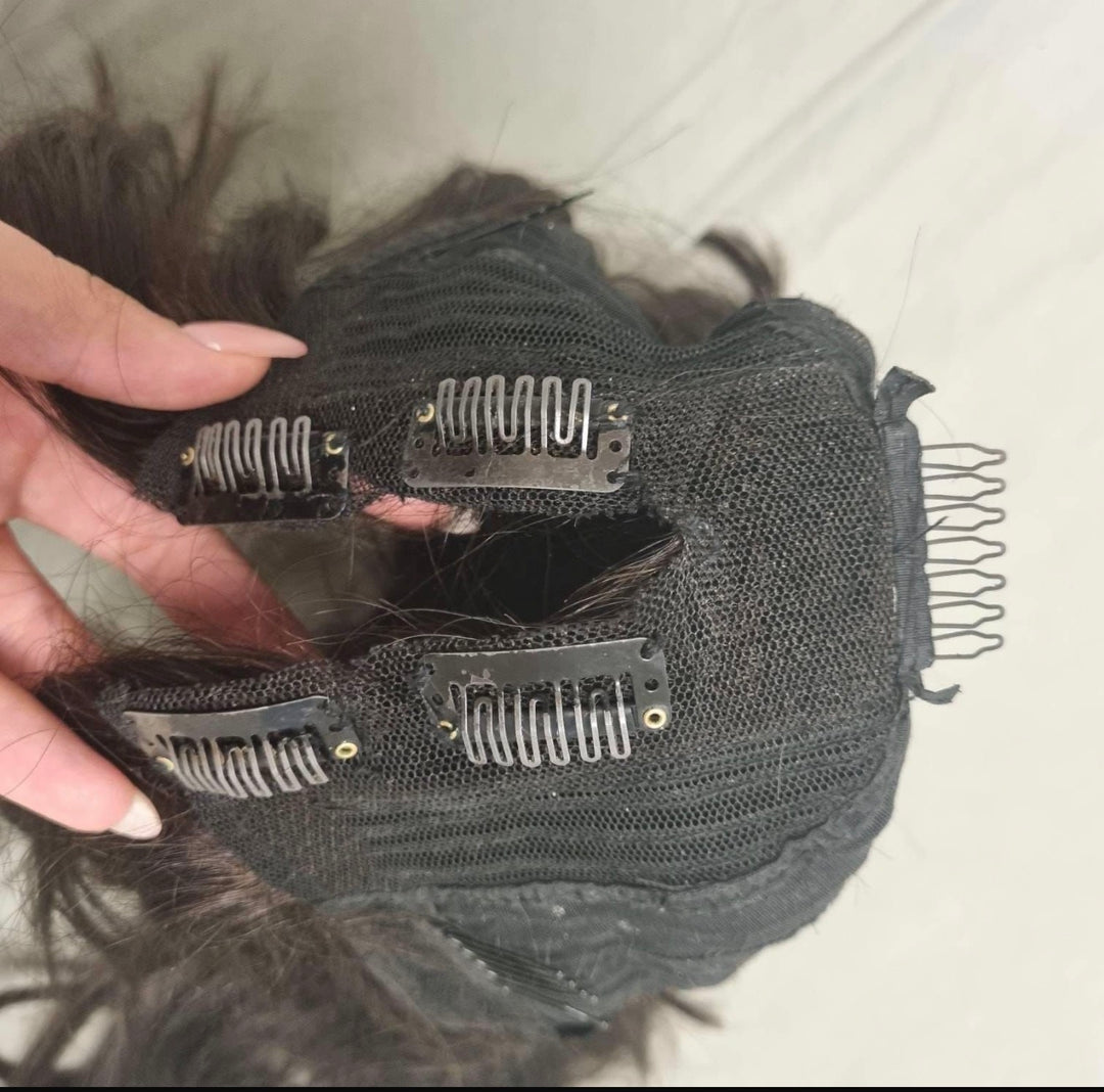 V Part Wig