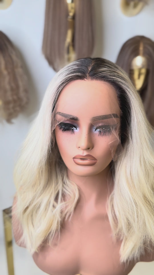 LEAH-EURO|  SILK TOP | HD LACE