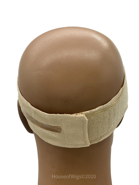 Velvet Wig Grip with Adjustable Band & Swiss Lace & Silicon Security