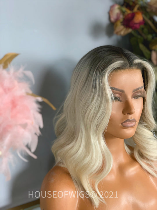 TINA | SILK TOP | HD LACE