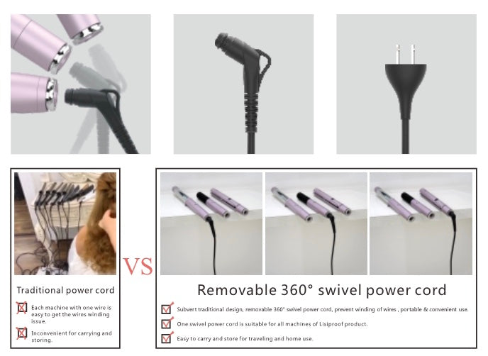 EXCLUSIVE 5 in 1 CURLING WAND