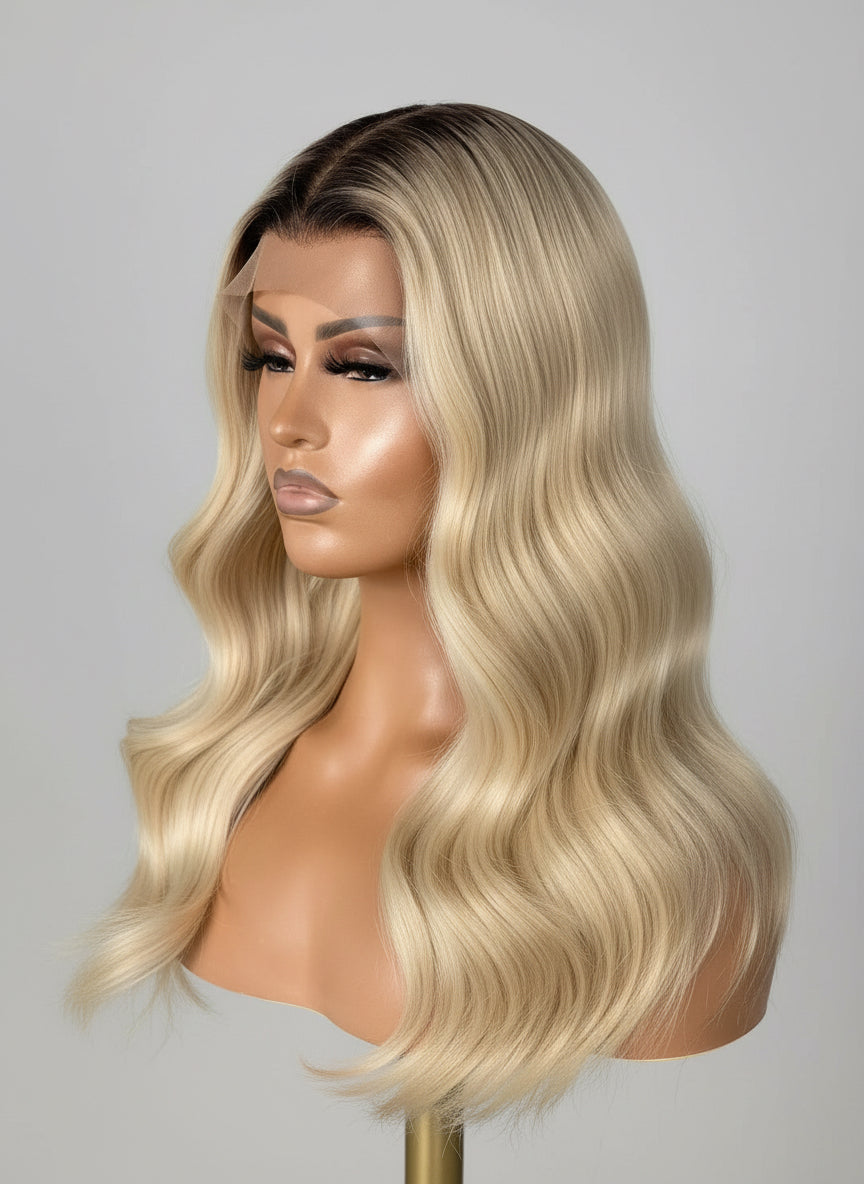 LEAH-EURO|  SILK TOP | HD LACE