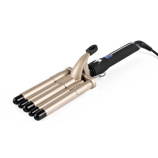 5 BARREL CERAMIC LCD QUICK WAVER