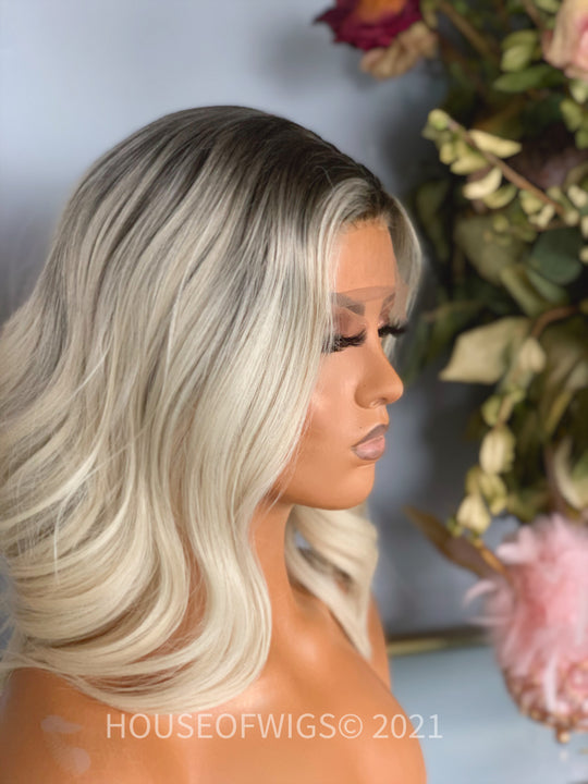 TINA | SILK TOP | HD LACE