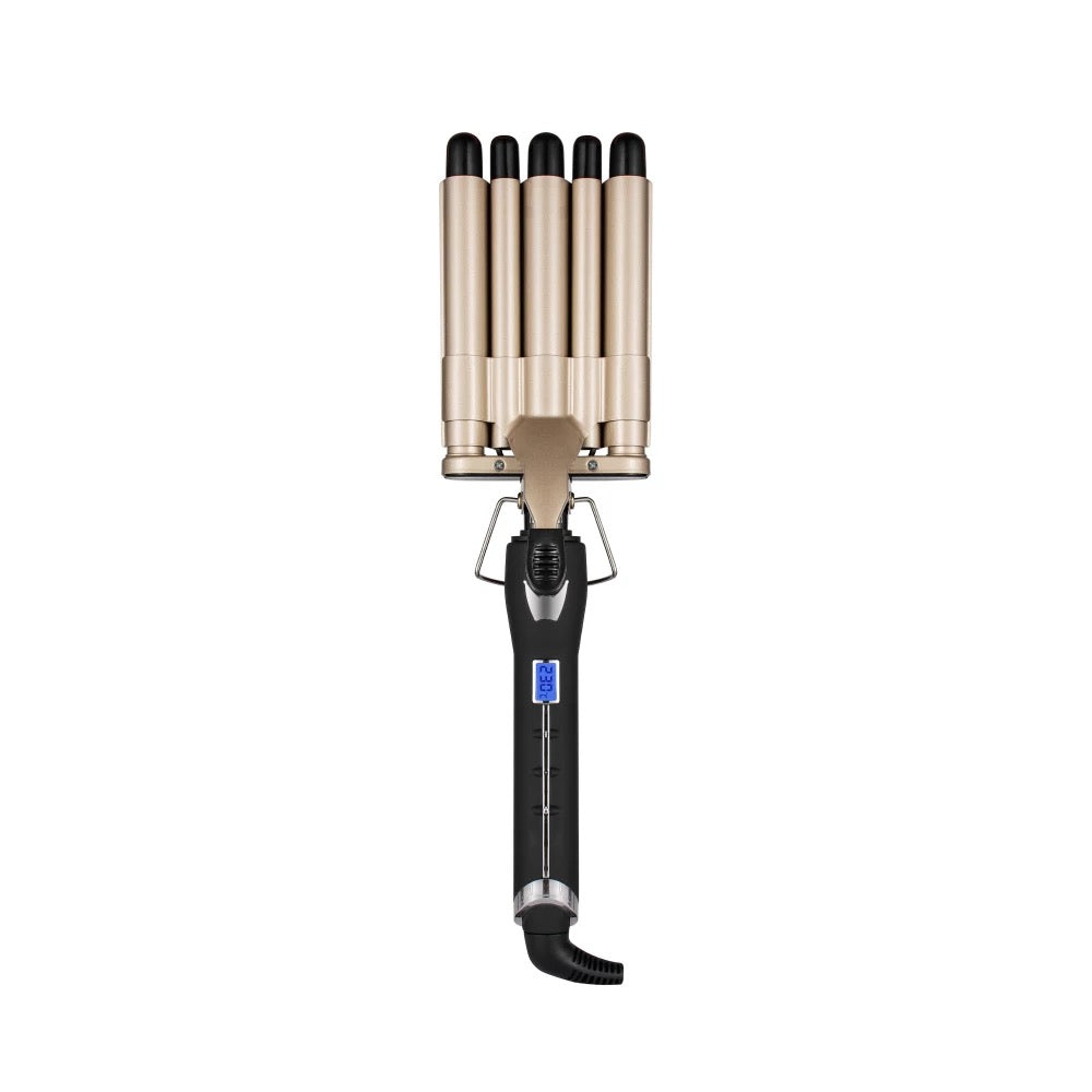 5 BARREL CERAMIC LCD QUICK WAVER