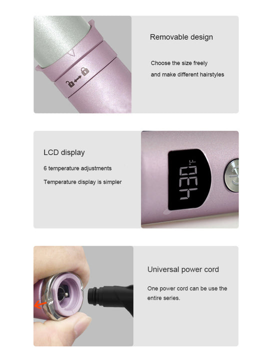 EXCLUSIVE 5 in 1 CURLING WAND
