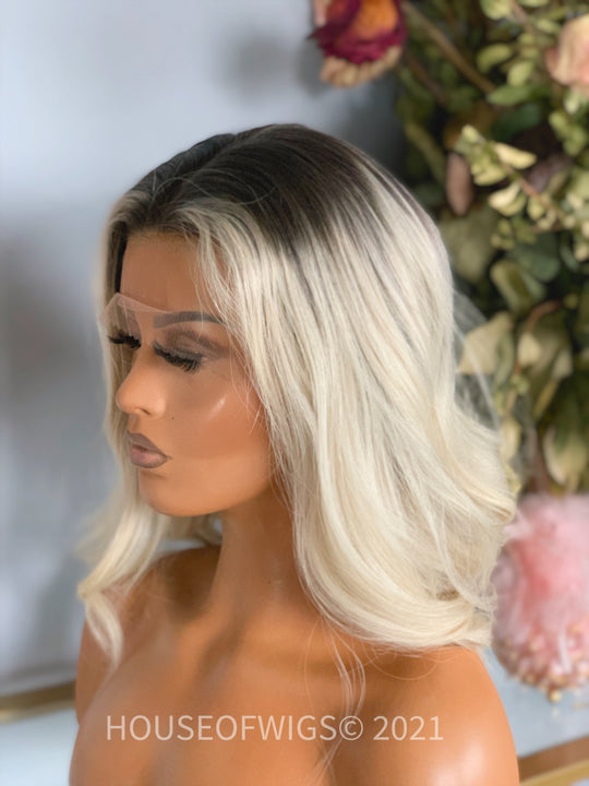 TINA | SILK TOP | HD LACE