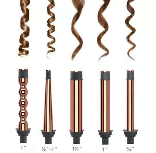 EXCLUSIVE 5 in 1 CURLING WAND