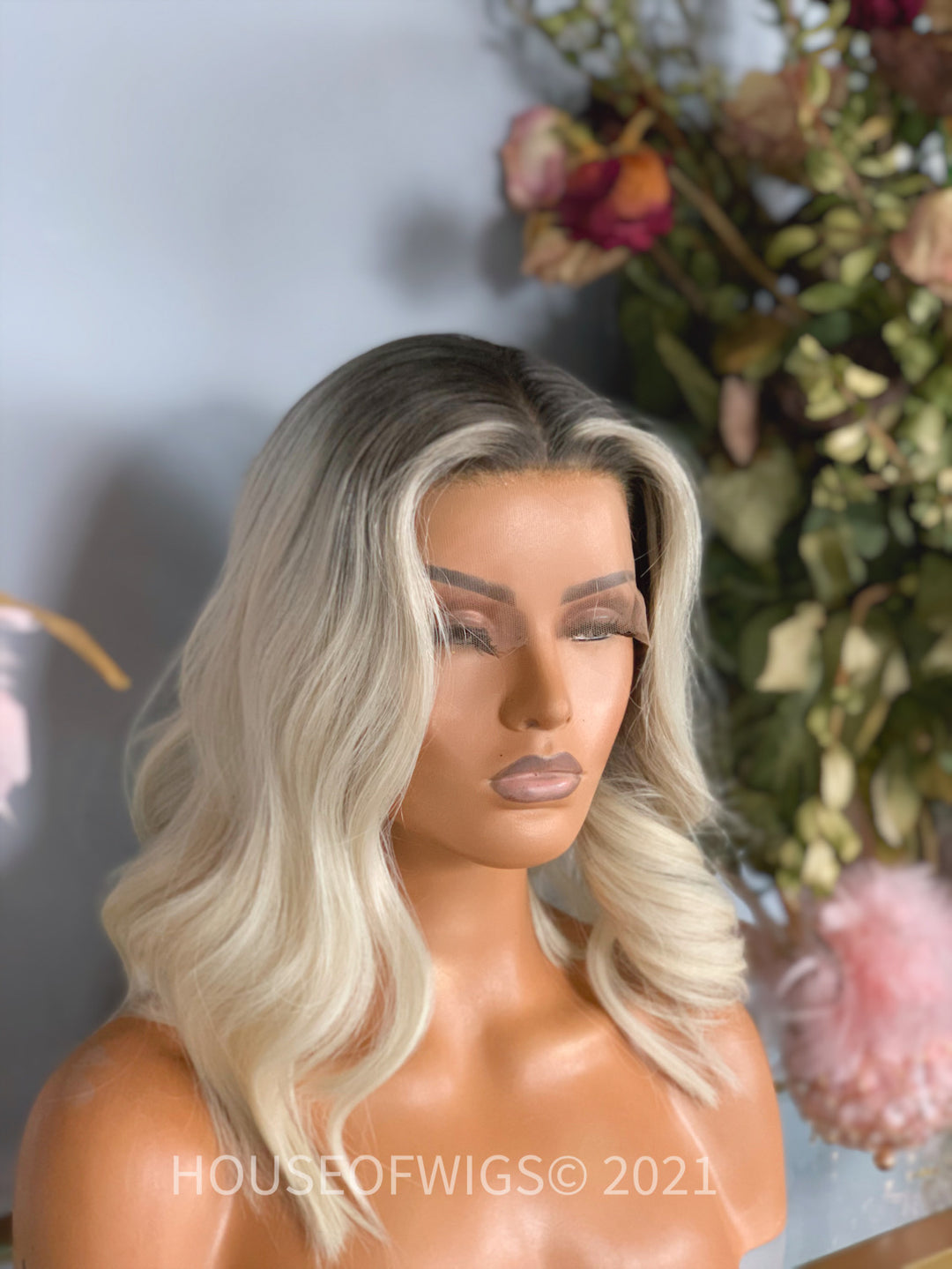 TINA | SILK TOP | HD LACE